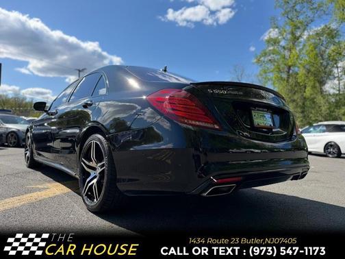 Black 2015 Mercedes-Benz S-Class S 550 4MATIC