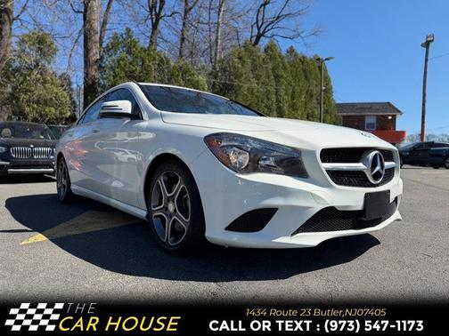 White 2014 Mercedes-Benz CLA-Class