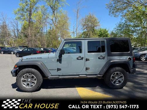 Gray 2015 Jeep Wrangler Unlimited Rubicon