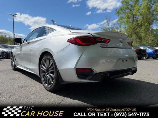 Silver 2018 INFINITI Q60 3.0t LUXE