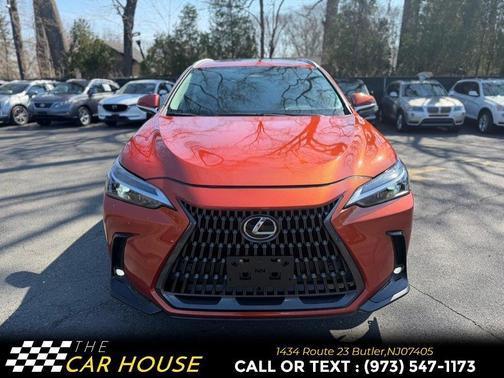 Orange 2023 Lexus NX 250 Premium