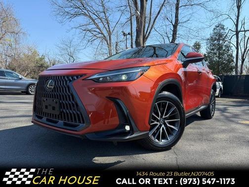 Orange 2023 Lexus NX 250 Premium