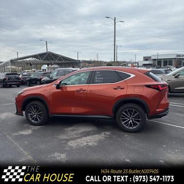 Orange 2023 Lexus NX 250 Premium