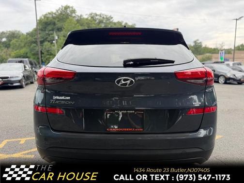 Blue 2021 Hyundai TUCSON SE