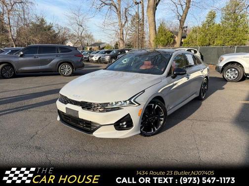 Gray 2022 Kia K5 GT-Line