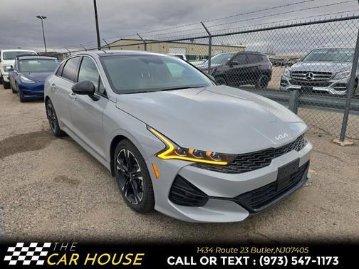 Gray 2022 Kia K5 GT-Line