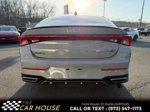 Gray 2022 Kia K5 GT-Line