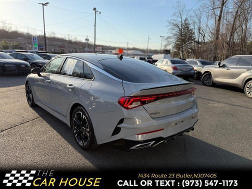 Gray 2022 Kia K5 GT-Line