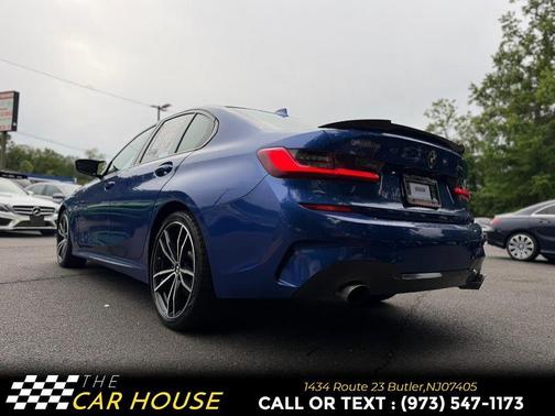 Blue 2019 BMW 330 i xDrive