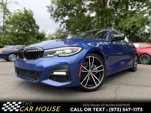 Blue 2019 BMW 330 i xDrive