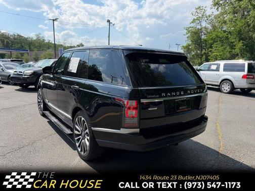 Santorini Black Metallic 2014 Land Rover Range Rover 5.0L Supercharged Autobiography
