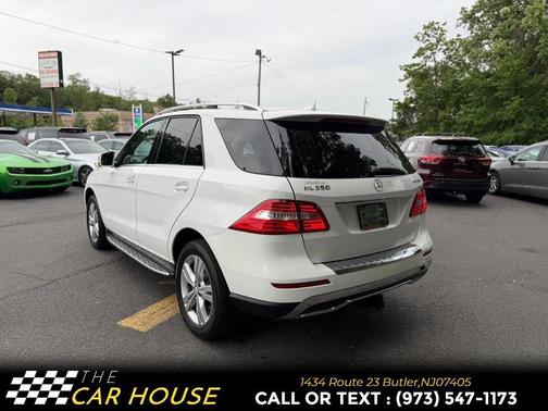 White 2015 Mercedes-Benz M-Class ML 350 4MATIC