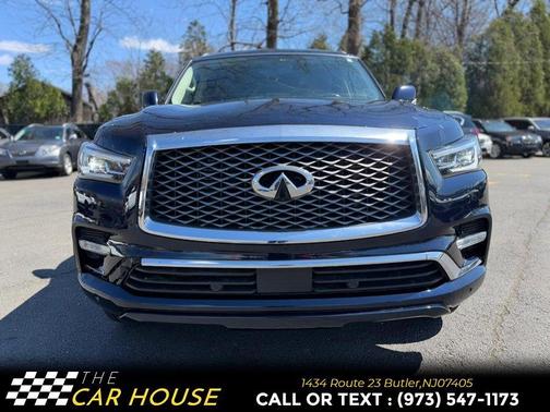Blue 2019 INFINITI QX80 Luxe