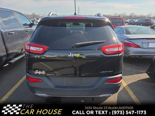 Black 2016 Jeep Cherokee High Altitude