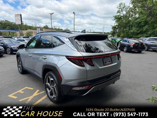 Gray 2022 Hyundai TUCSON Limited
