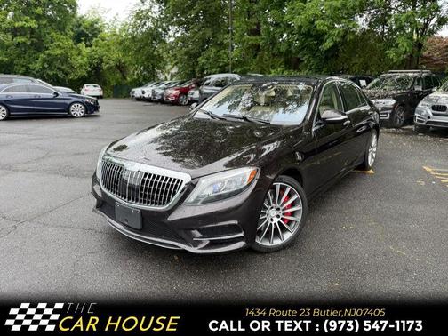 Red 2015 Mercedes-Benz S-Class S 550 4MATIC