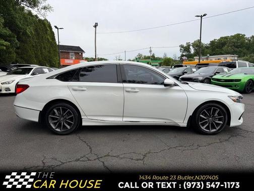 White 2022 Honda Accord EX-L 1.5T