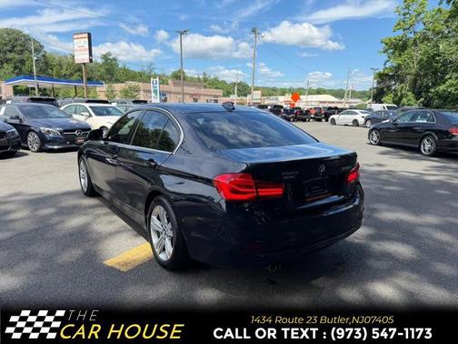 Blue 2017 BMW 330 i xDrive