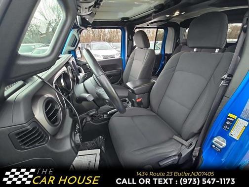 Blue 2021 Jeep Gladiator Sport