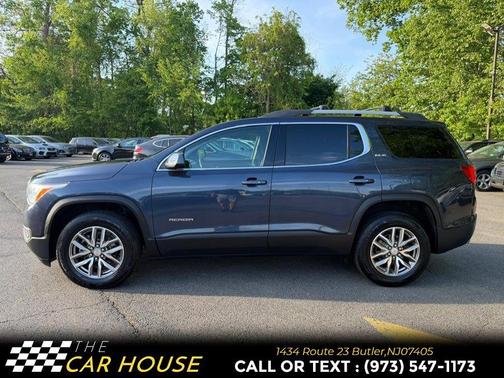 Blue 2019 GMC Acadia SLE-2