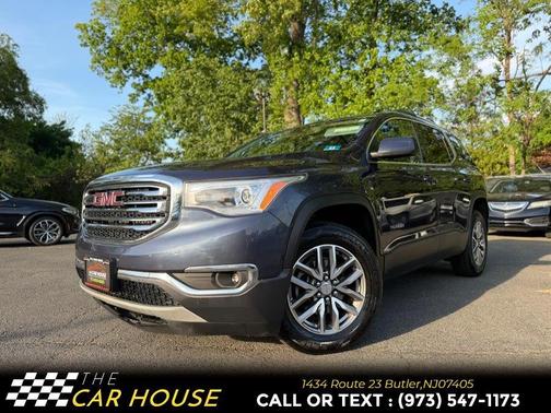 Blue 2019 GMC Acadia SLE-2