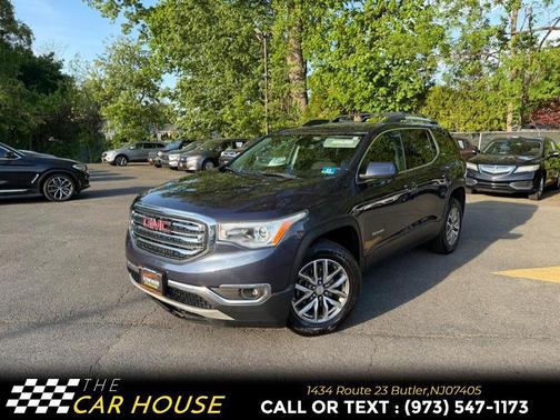 Blue 2019 GMC Acadia SLE-2