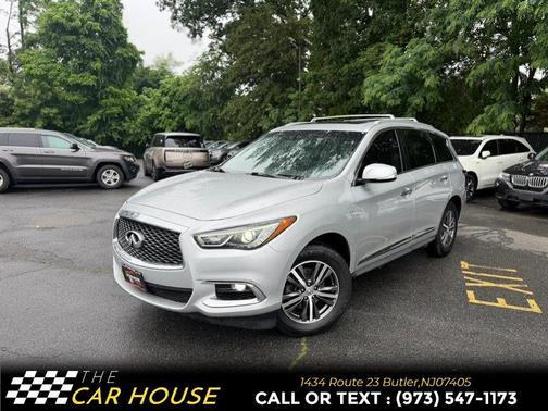 Silver 2017 INFINITI QX60 Base