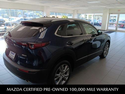 Deep Crystal Blue Mica 2025 Mazda CX-30 2.5 S Preferred Package