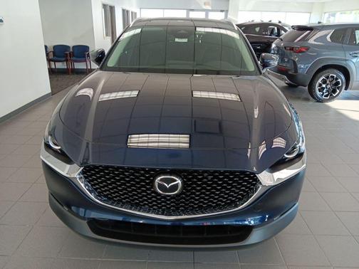 Deep Crystal Blue Mica 2025 Mazda CX-30 2.5 S Preferred Package