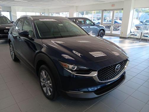 Deep Crystal Blue Mica 2025 Mazda CX-30 2.5 S Preferred Package