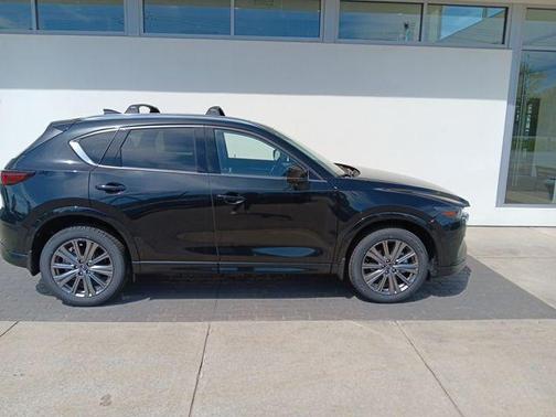 Jet Black Mica 2025 Mazda CX-5 2.5 Turbo Signature