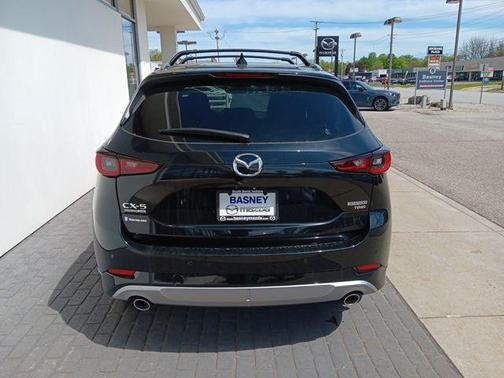 Jet Black Mica 2025 Mazda CX-5 2.5 Turbo Signature
