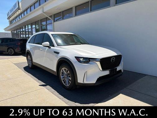 Rhodium White Premium 2024 Mazda CX-90 3.3 Turbo Preferred Plus