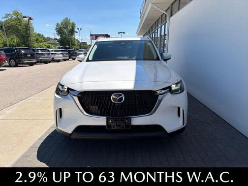 Rhodium White Premium 2024 Mazda CX-90 3.3 Turbo Preferred Plus