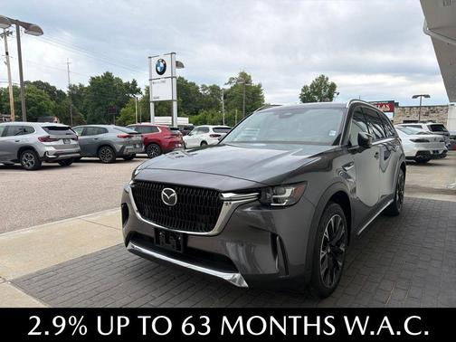 Machine Gray Metallic 2024 Mazda CX-90 PHEV Premium Plus