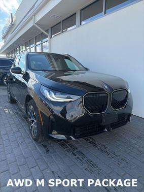 Black Sapphire Metallic 2026 BMW X3 30 xDrive SUV