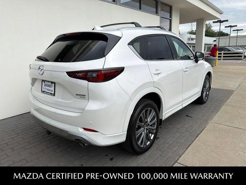 Rhodium White Metallic 2025 Mazda CX-5 2.5 Turbo Signature