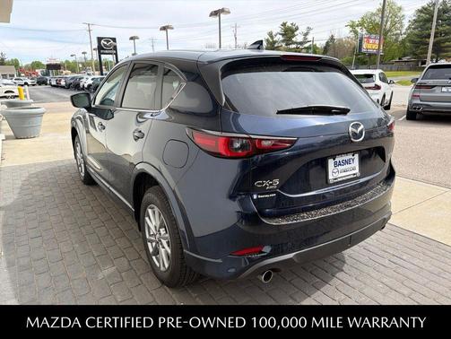 Deep Crystal Blue Mica 2025 Mazda CX-5 2.5 S Preferred Package