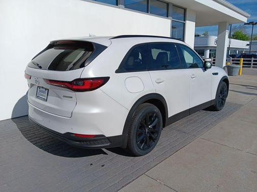 Rhodium White Premium 2025 Mazda CX-90 PHEV Premium Sport