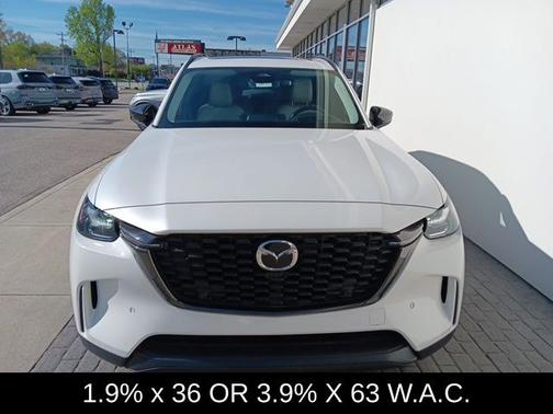 Rhodium White Premium 2025 Mazda CX-90 PHEV Premium