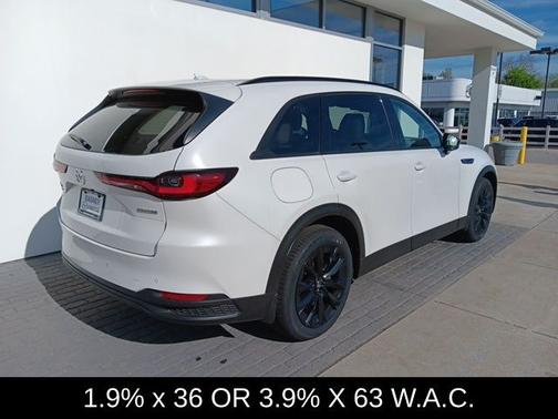 Rhodium White Premium 2025 Mazda CX-90 PHEV Premium