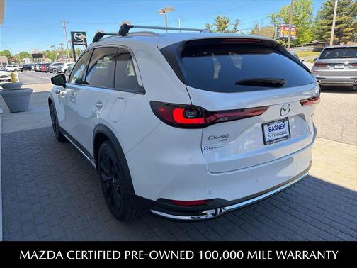 Rhodium White Premium 2024 Mazda CX-90 3.3 Turbo Premium Plus