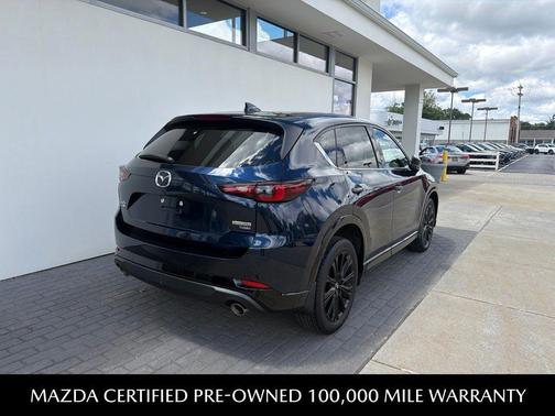 Deep Crystal Blue Mica 2024 Mazda CX-5 2.5 Turbo Premium