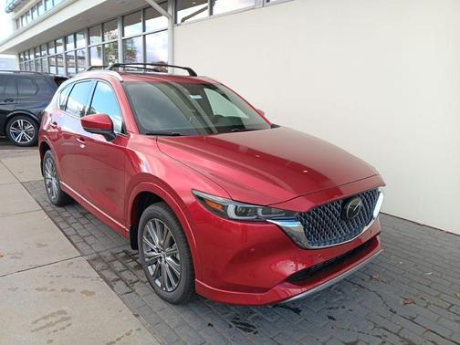 Soul Red Crystal Metallic 2025 Mazda CX-5 2.5 Turbo Signature