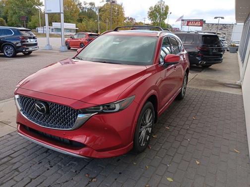Soul Red Crystal Metallic 2025 Mazda CX-5 2.5 Turbo Signature