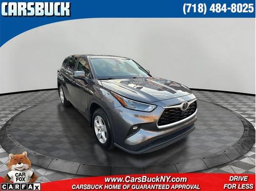 Magnetic Gray Metallic 2023 Toyota Highlander LE