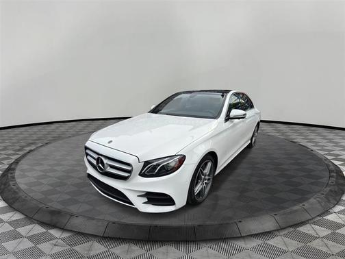 Polar White 2019 Mercedes-Benz E-Class 4MATIC