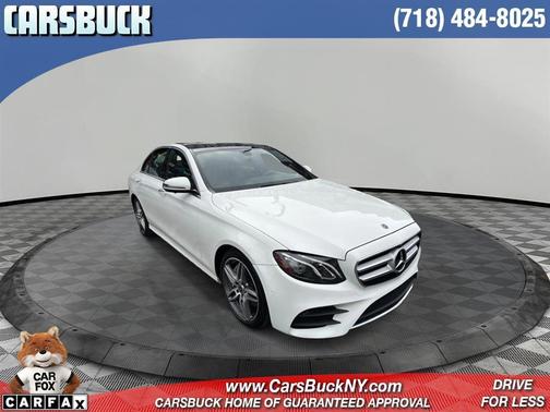 Polar White 2019 Mercedes-Benz E-Class 4MATIC