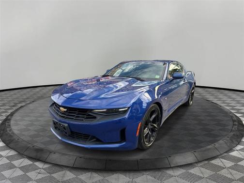 Riverside Blue Metallic 2020 Chevrolet Camaro 1LT