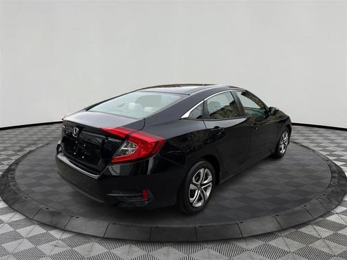 Crystal Black Pearl 2018 Honda Civic LX